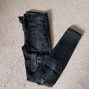 Black American Eagle Jeans